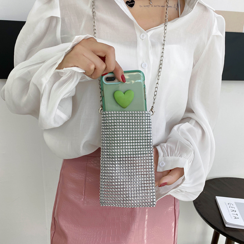 2023 Phone Bag For Women Trend Female Shoulder Bag Purses And Handbags Crossbody Messenger Bag Casual Ladies Chain Mini Purse