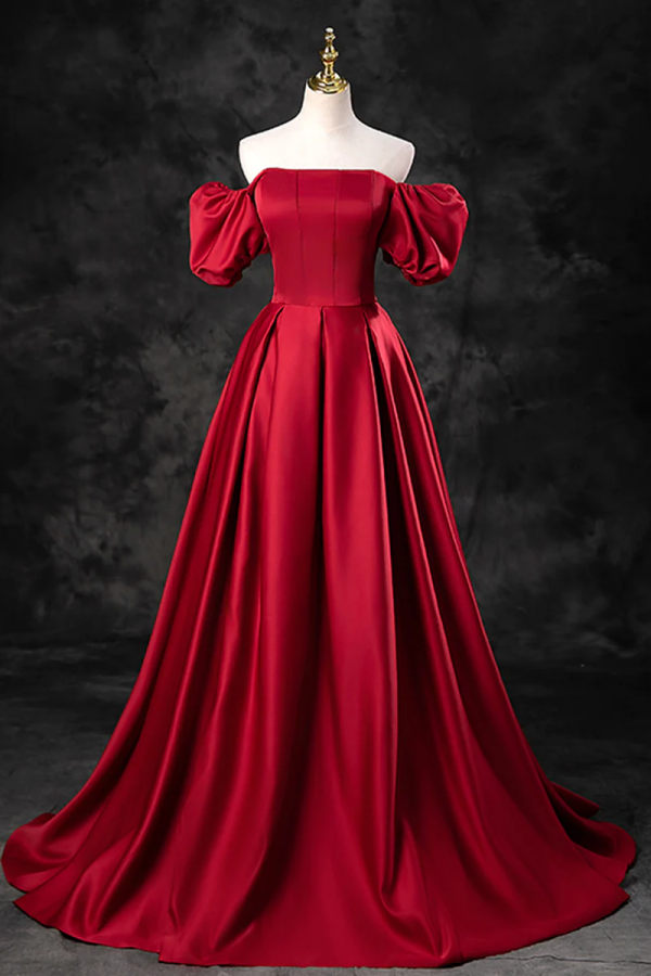strapless open back dress White and Red Lace Long Prom Dress Party Dress for Women PG595 US8 / Custom Color