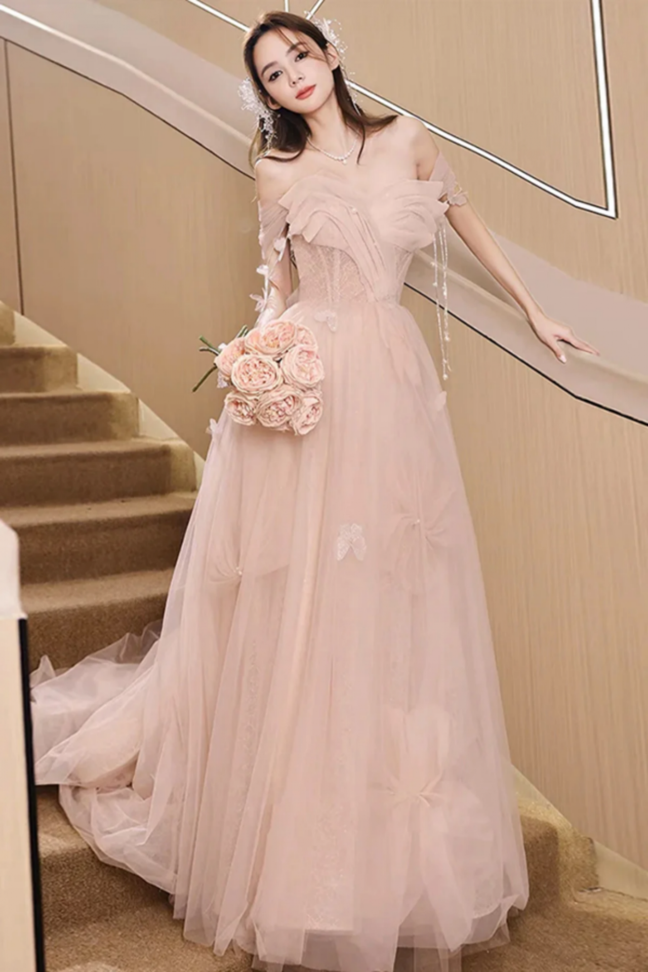 sachin and babi light blue dress Perfect Pairings: Accessories for Champagne Bridesmaid Dresses – Maids to  Measure main image 0