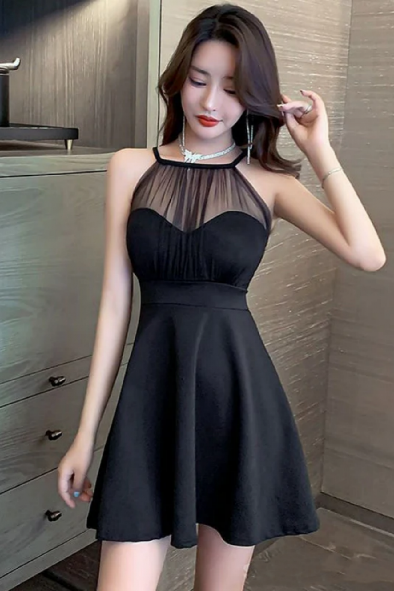 beaded strapless dress Sheath Silk Satin Beaded Prom Dresses With Slit, MP960