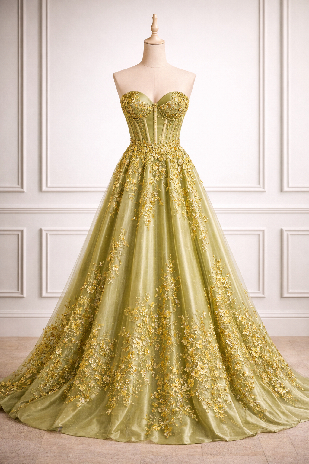 green and gold dress ups Elegant Dark Green One-Shoulder Mermaid Prom Dress with Gold Embellishments