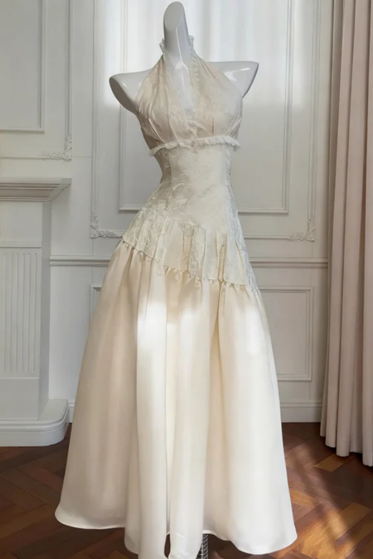 fairycore prom dresses Romantic Floral Corset Hoco Dress with Overskirt  Off-Shoulder Cocktail Gown  hc475 Lavender / US4 Please allow 1 Princess Off-Shoulder Studded Floral Ball