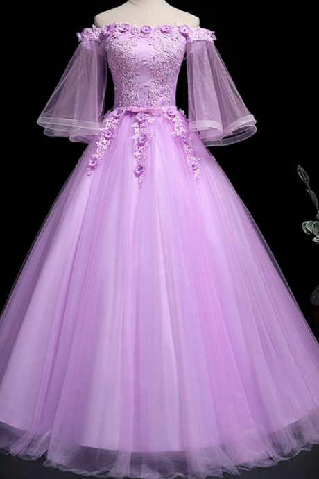 Adorable Sweet 16 Gown, Off Shoulder Party Dress Kpp0453