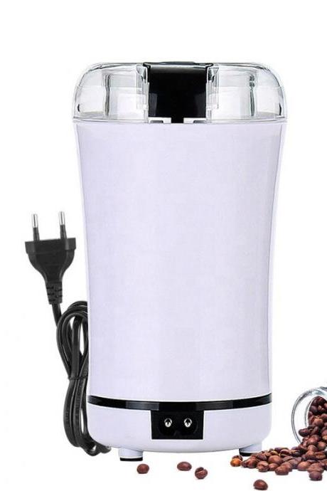 Electric Coffee Grinder Home Travel Portable Stainles Steel Nuts Coffee Bean Grinding Machine