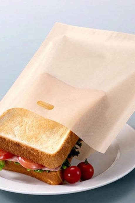 Toaster Bag Reusable Bread Pocket Portable Washable Sandwich Baking Pouch
