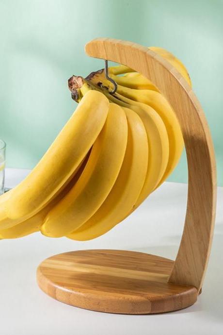 Banana Hanger Holder Multi-purpose Keep Fresh with Stainless Steel Hook 