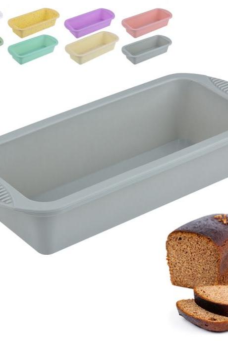 11inch Rectangular Silicone Bread Pan Mold Loaf Toast Bread Pans Long Square Baking Mold
