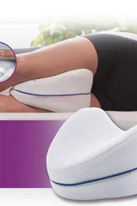 Back Hip Body Joint Pain Relief Thigh Leg Orthopedic Sciatica Pad Cushion Home Memory Foam Cotton Leg Pillow