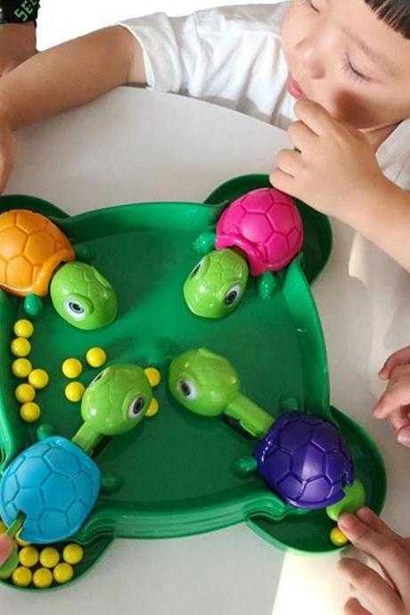 Hungry Turtle Family Board Games For 2 To 4 Players Parent-child Interactive Educational Toy