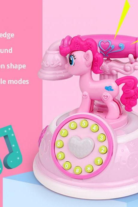 Retro Children&amp;#039;s Phone Toy Phone Early Education Story Machine Baby Phone Emulated Telephone Toys