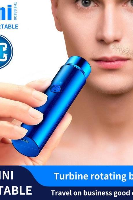 Mini Usb Electric Shaver Long Lasting Portable Washable Rechargeable Shaver