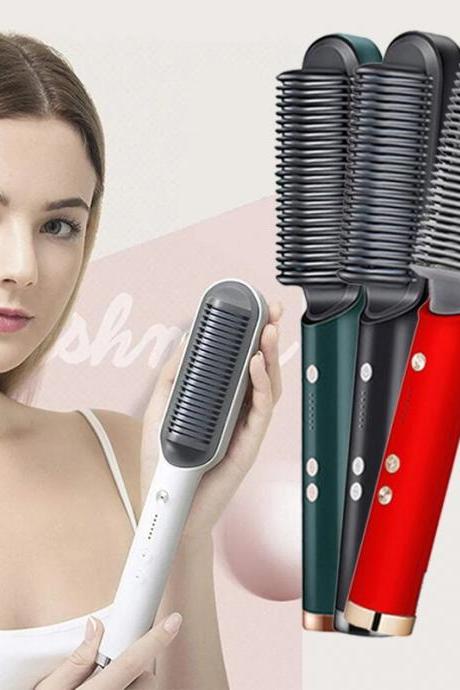 Hair Straightener Professional Quick Heated Electric Comb Hair Straightener Personal Care Multifunctional Hairstyle Brush