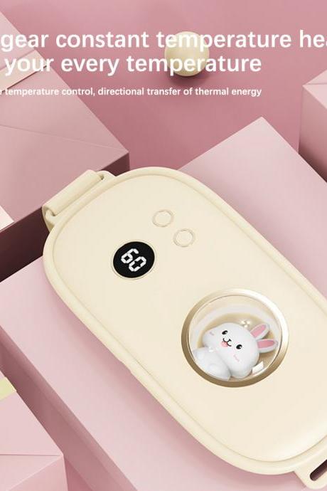 Menstrual Heating Belt Electric Vibration Massage Belts Multipurpose Charging Heated Pad