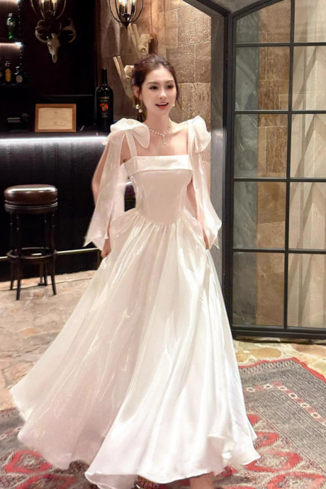 strapless open back dress Runaway Princess Dress  Fairy Tong