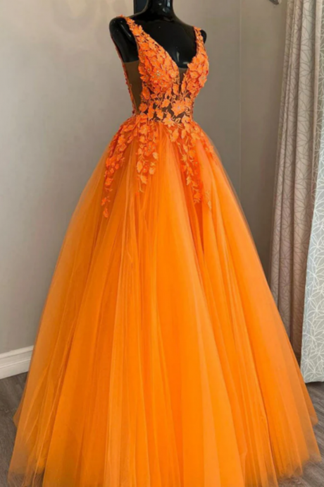 slim fit dress slacks Sherri Hill 56588 - Long Tulle Sheath/A-Line Dress main image 1