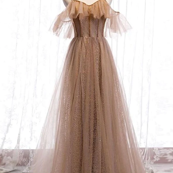 Formal Slit Sheath Beaded Sweep Train Long Prom Dress main image 1