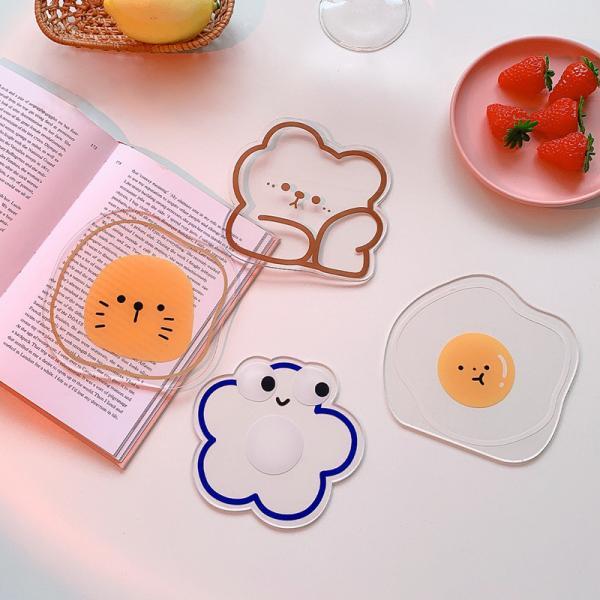 INS Cute Animal Acrylic Coaster Home Decoration Tea Kitchen Heat Resistant Mat