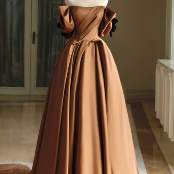 Olive green velvet long pencil dress main image 1