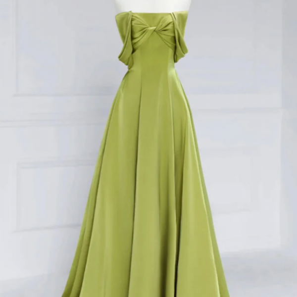 A-line Navy Blue Tulle Long Party Dress, Navy Blue Tulle Long Prom Dress main image 0